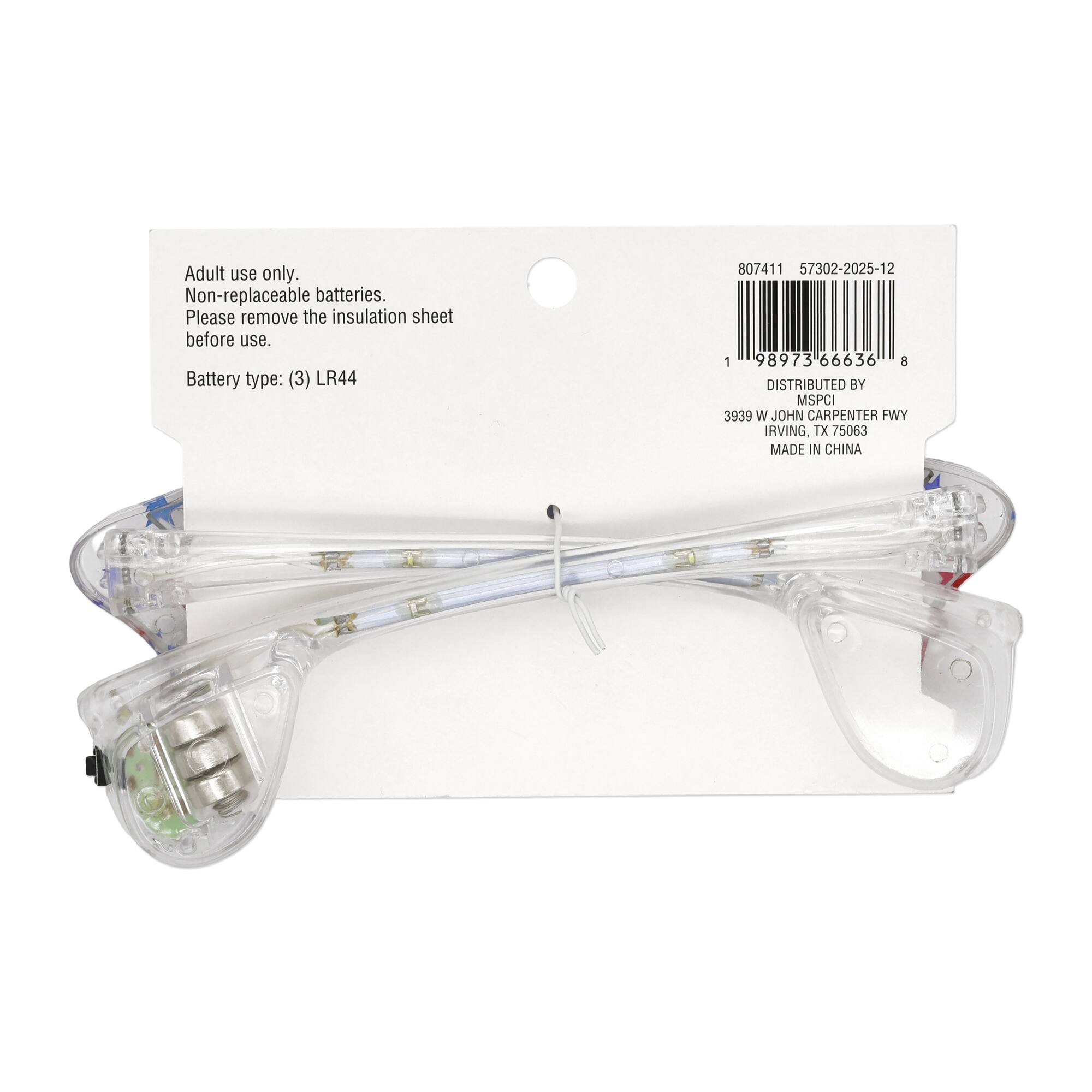 Star Light Up Glasses by Celebrate It™
